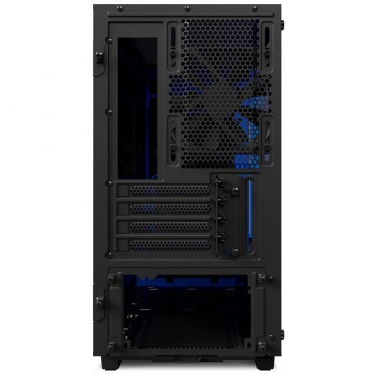 NZXT H400i Cristal Templado USB 3.0 Negra/Azul