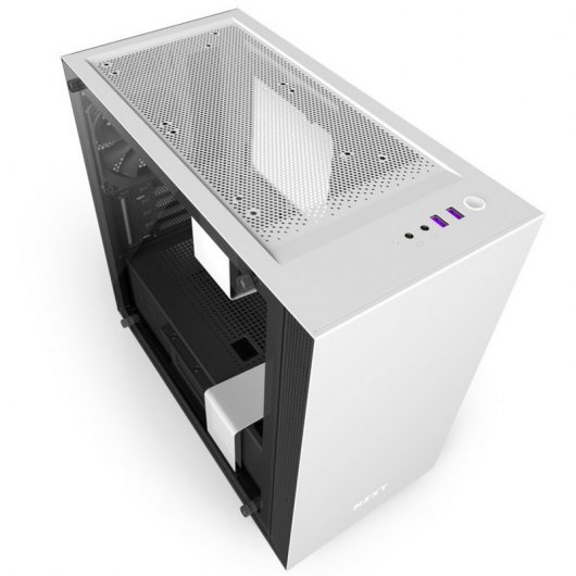 NZXT H400i Cristal Templado USB 3.0 Blanca