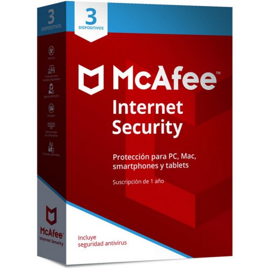 McAfee Internet Security 2018 3 Dispositivos