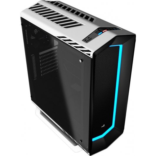 Aerocool Proyect 7 P7-C1 Pro RGB USB 3.0 Cristal Templado Blanca
