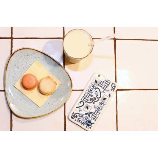 Smile Funda Ceramic Porcelain Smile Mobile para iPhone 6/6S
