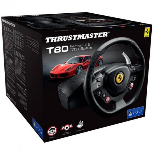 Thrustmaster T80 RW Ferrari 488 GTB PC/PS4/PS5