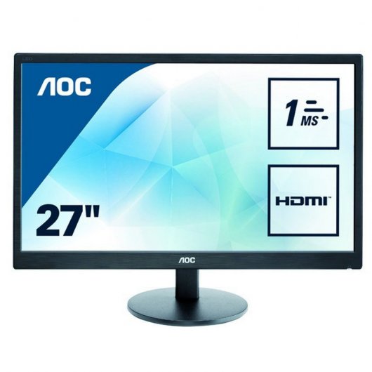 AOC 70 Series E2770SH LED display 68,6 cm (27") 1920 x 1080 pixels Full HD Noir
