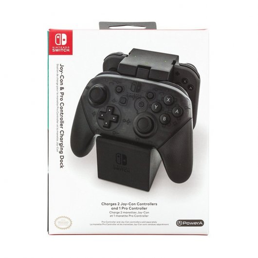 Power A Cargador PRO CONTROLLER + Joy Controller Switch