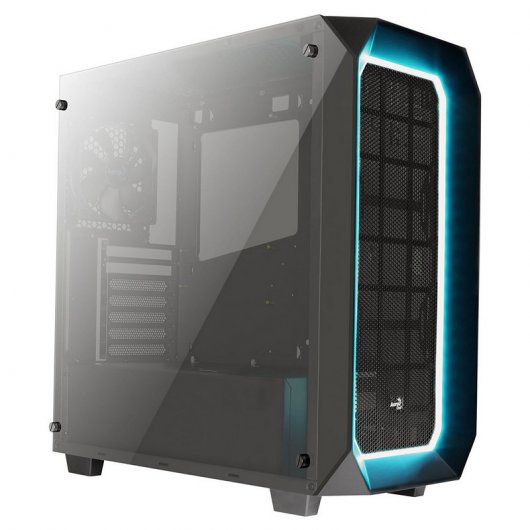 Aerocool P7-C0 LED USB 3.0 Cristal Templado Negra