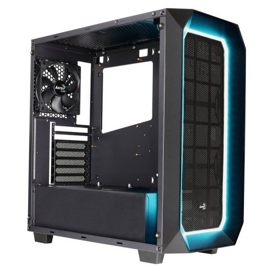 Aerocool P7-C0 LED USB 3.0 Cristal Templado Negra