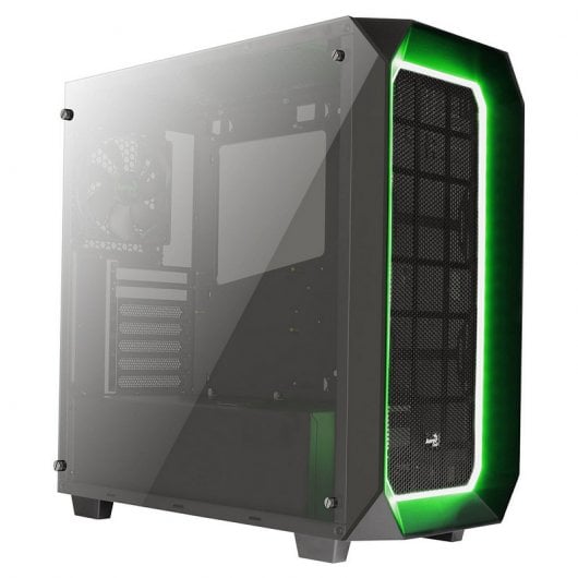 Aerocool P7-C0 PRO RGB USB 3.0 Cristal Templado Negra