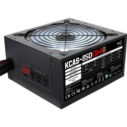 Aerocool KCAS-850GM 850W 80 Plus Gold Semi Modular