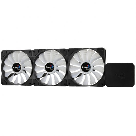 Aerocool Project 7 P7-F12 Pro Kit 3 Ventiladores 120mm + P7-H1 Hub Controlador