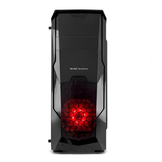 Tacens Mars Gaming MC5 USB 3.0 con Ventana Negro