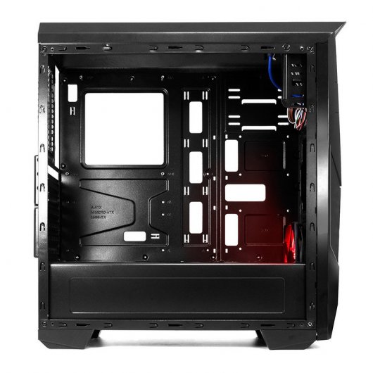 Tacens Mars Gaming MC5 USB 3.0 con Ventana Negro