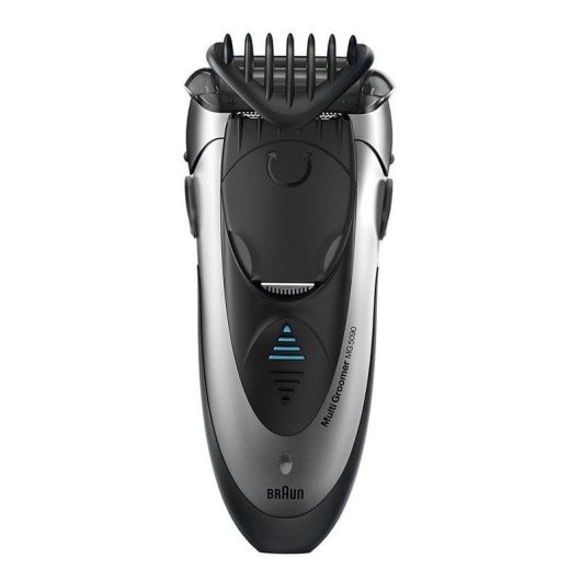 Rasoio Elettrico Multifunzione Viso Braun MG5090 Senza Filo 30min Uso Doccia Pettine Ricarica Rapida