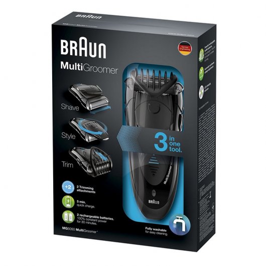 Braun MG 5050 Afeitadora Eléctrica Multifunción