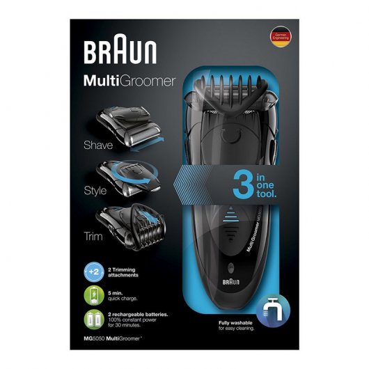 Braun MG 5050 Afeitadora Eléctrica Multifunción