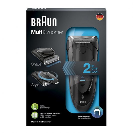 Braun MG 5010 Afeitadora Eléctrica Multifunción 