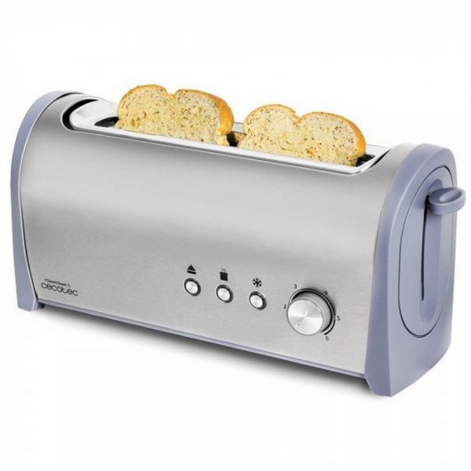 Cecotec Steel&Toast 1L Tostadora 1000W