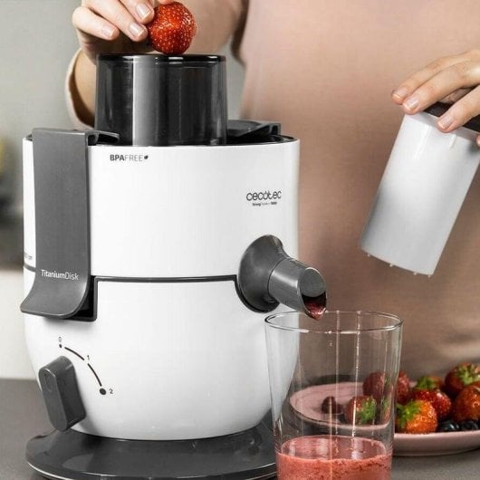 Licuadora Cecotec Strong Titanium 19000 1000W 2 vitesses disque titane