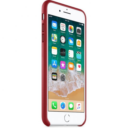 Apple Funda Silicona Roja para iPhone 8/7 Plus