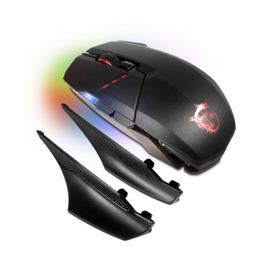 MSI Clutch GM70 Ratón Gaming Inalámbrico 18000 DPI Negro