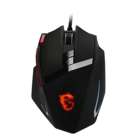 MSI Interceptor DS200 Ratón Gaming 8200 DPI Negro