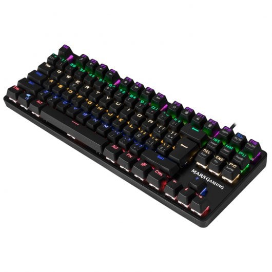 Tacens Mars Gaming MK4MINI Teclado Mecánico Gaming RGB Switch Blue