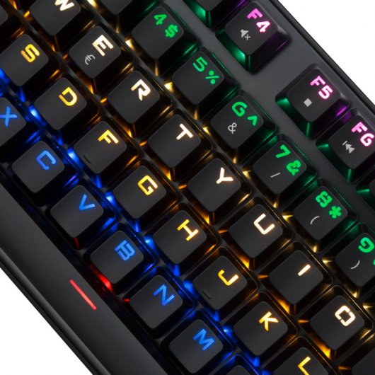 Tacens Mars Gaming MK4MINI Teclado Mecánico Gaming RGB Switch Brown