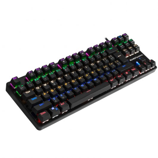 Tacens Mars Gaming MK4MINI Teclado Mecánico Gaming RGB Switch Brown
