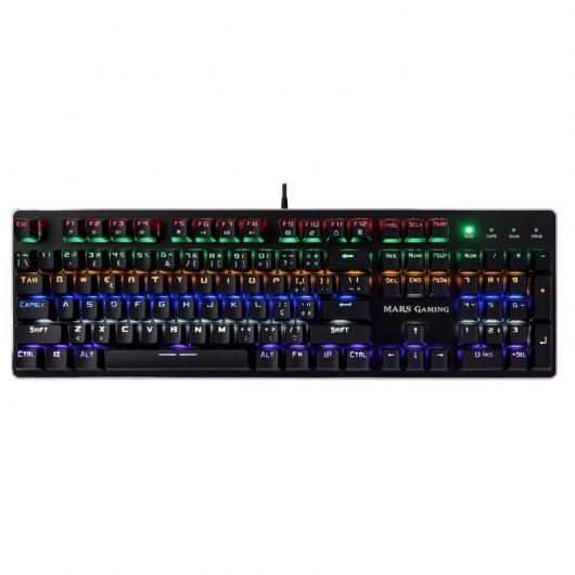 Tacens Mars Gaming MK4 Teclado Mecánico Gaming RGB Switch Red (Portugal)