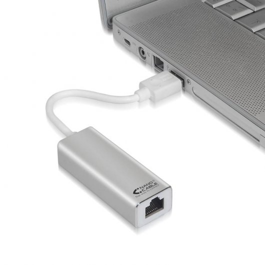 Nanocable Conversor USB 3.0 a Ethernet Gigabit 15cm