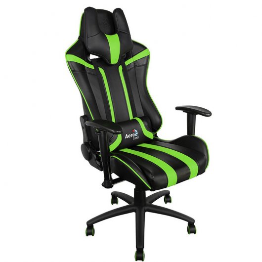Aerocool AC120 Cadeira Gaming Profissional Verde