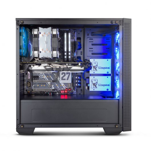 Nox Hummer TG RGB USB 3.0 Cristal Templado