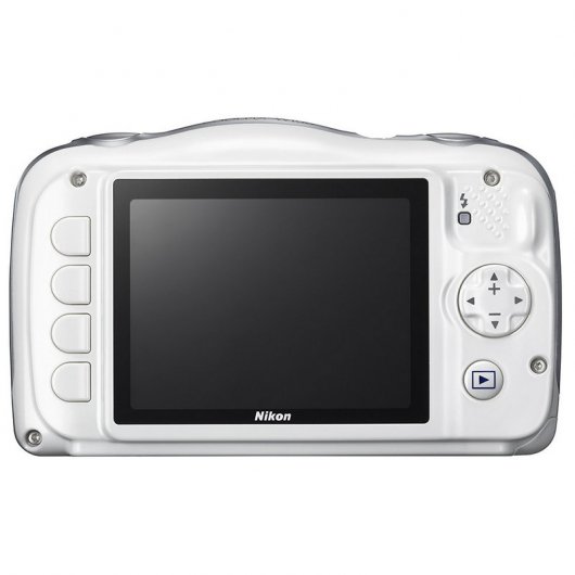 Nikon COOLPIX W100 13.2MP Blanca + Mochila