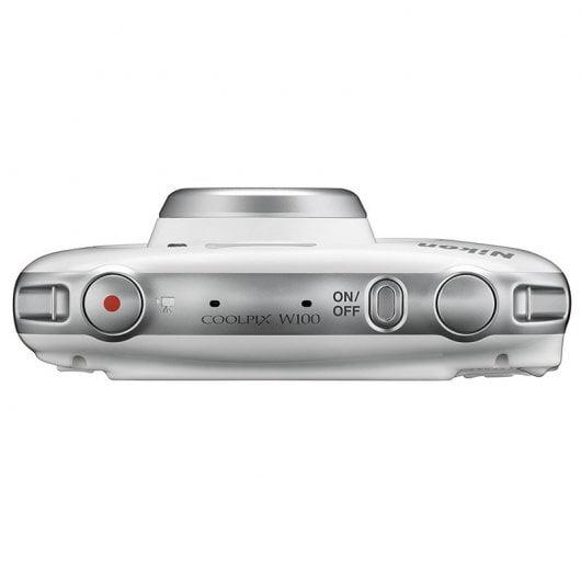 Nikon COOLPIX W100 13.2MP Blanca + Mochila