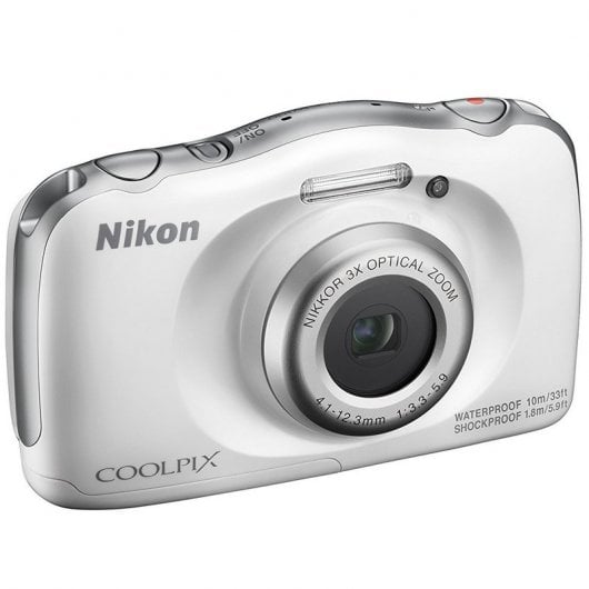 Nikon COOLPIX W100 13.2MP Blanca + Mochila