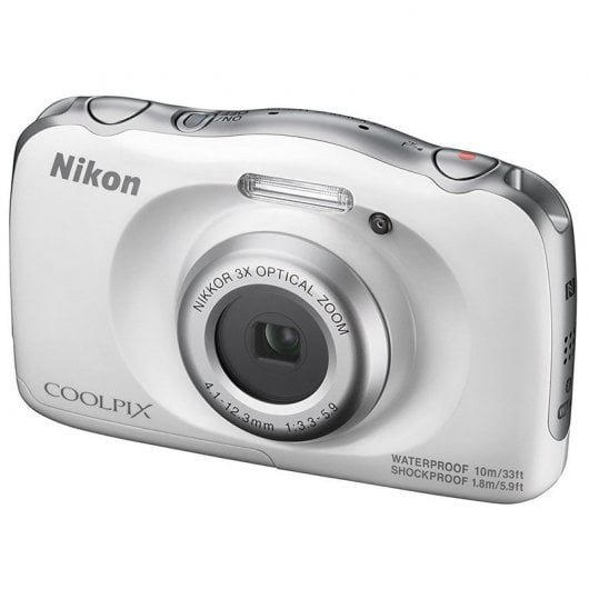 Nikon COOLPIX W100 13.2MP Blanca + Mochila