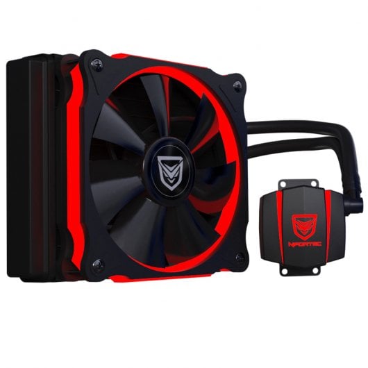 Nfortec Hydrus 120 Kit Refrigeración Líquida Roja