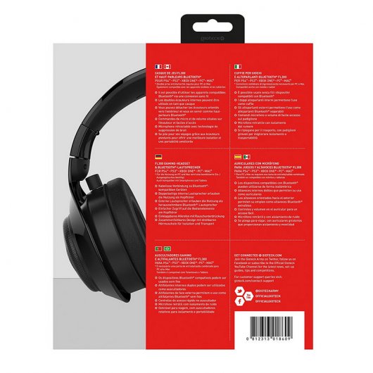 Gioteck Flow 300 Auriculares con Micrófono Multiplataforma