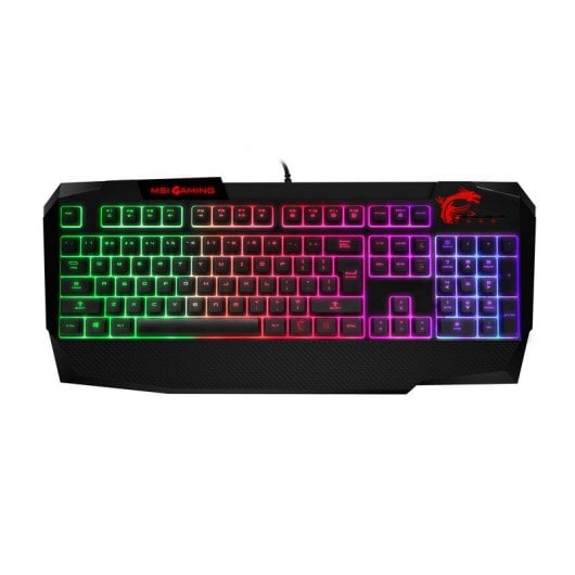 MSI Pack Vigor GK40 Teclado Gaming Retroiluminado + Clutch GM10 Ratón Gaming