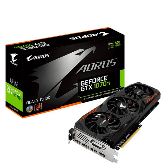 Gigabytet AORUS GeForce GTX 1070Ti 8G GDDR5 Reacondicionado