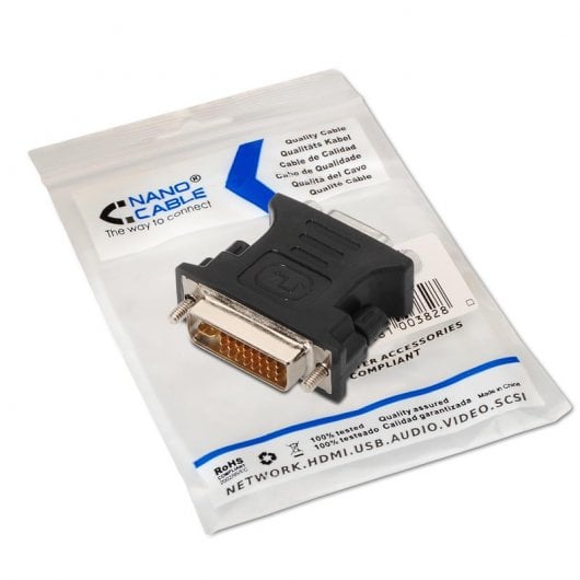 Adattatore nanocavo VGA DB15 a DVI 24+5