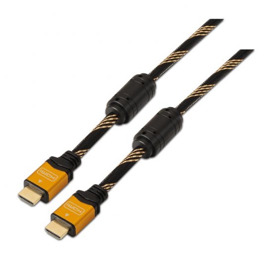 Nanocable Cable HDMI V1.4 A-M/A-M Oro 3m