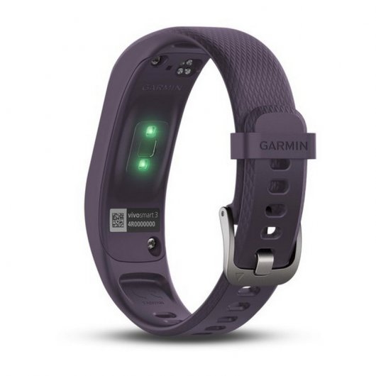 Garmin Vivosmart 3 Talla S/M Pulsera de Actividad Morada