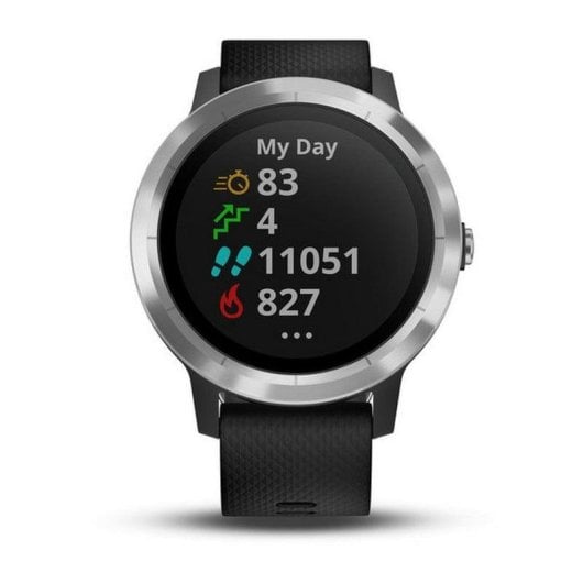Garmin Vivoactive 3 Pulsera de Actividad Plata/Negra