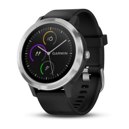 Garmin Vivoactive 3 Pulsera de Actividad Plata Negra PcComponentes