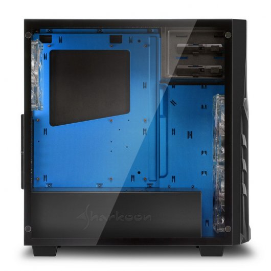 Sharkoon DG7000-G Cristal Templado USB 3.0 Negra/Azul