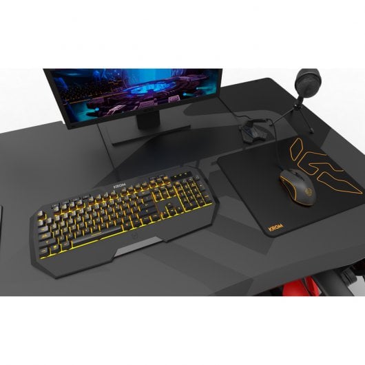Krom Kodex Pack Gaming Teclado Retroiluminado + Ratón Óptico 3000DPI