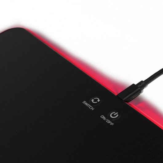 NGS GPX-600 Alfombrilla Gaming con Iluminación