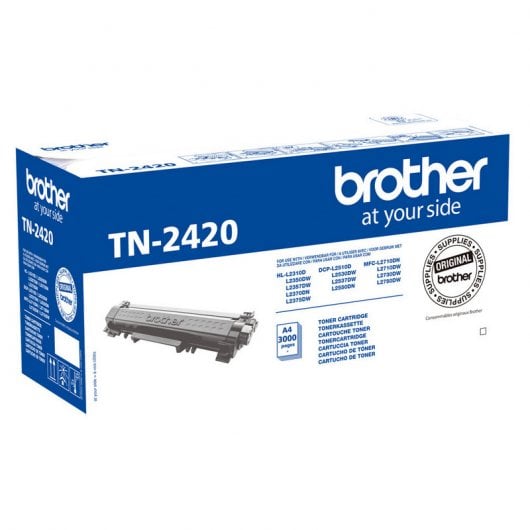Brother TN2420 Tóner Negro
