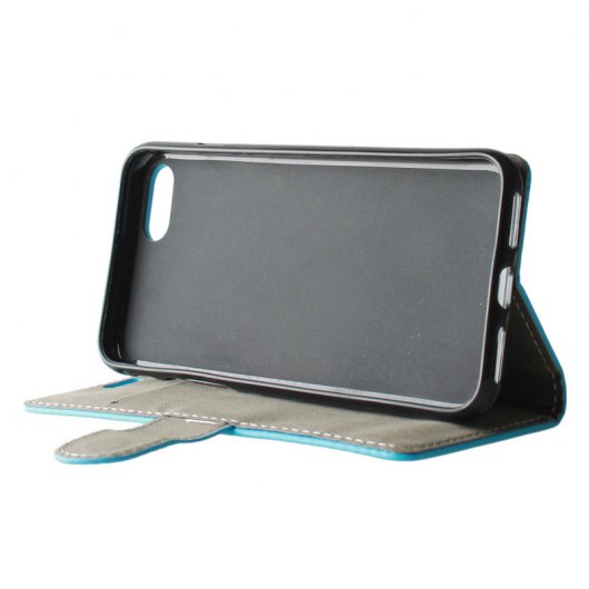 German Tech Funda Libro Elegant Wallet Azul iPhone 7/8