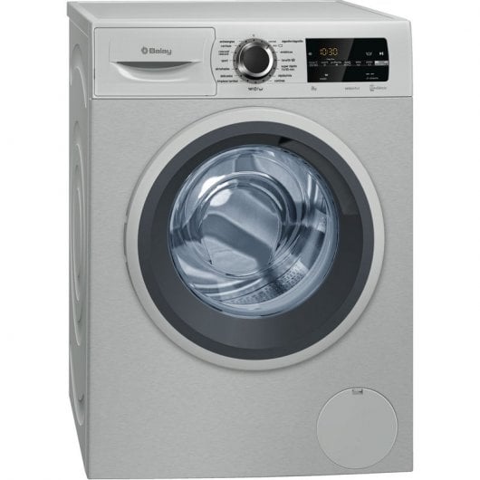 Balay 3TS986XP Lavadora de Carga Frontal  8Kg A+++ Acero Inoxidable